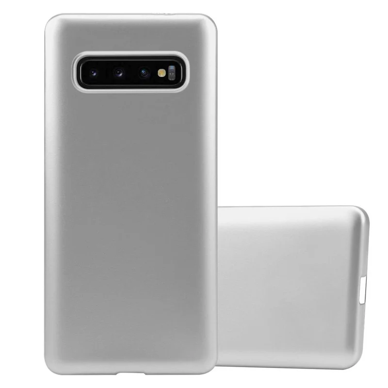 Cadorabo Hülle kompatibel mit Samsung Galaxy S10 PLUS Schutzhülle aus flexiblem TPU Silikon