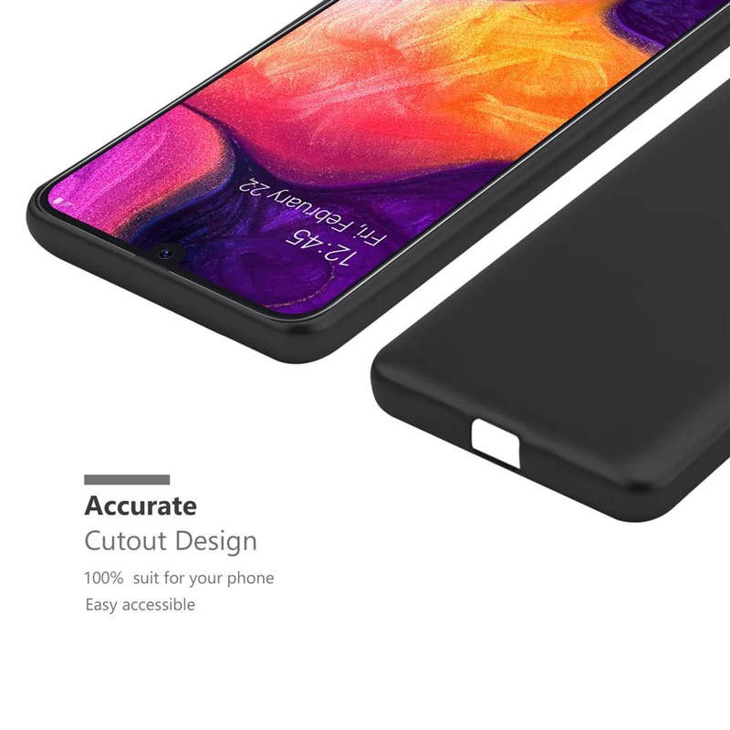 Cadorabo Hülle kompatibel mit Samsung Galaxy A50 4G / A50s / A30s Schutzhülle aus flexiblem TPU Silikon