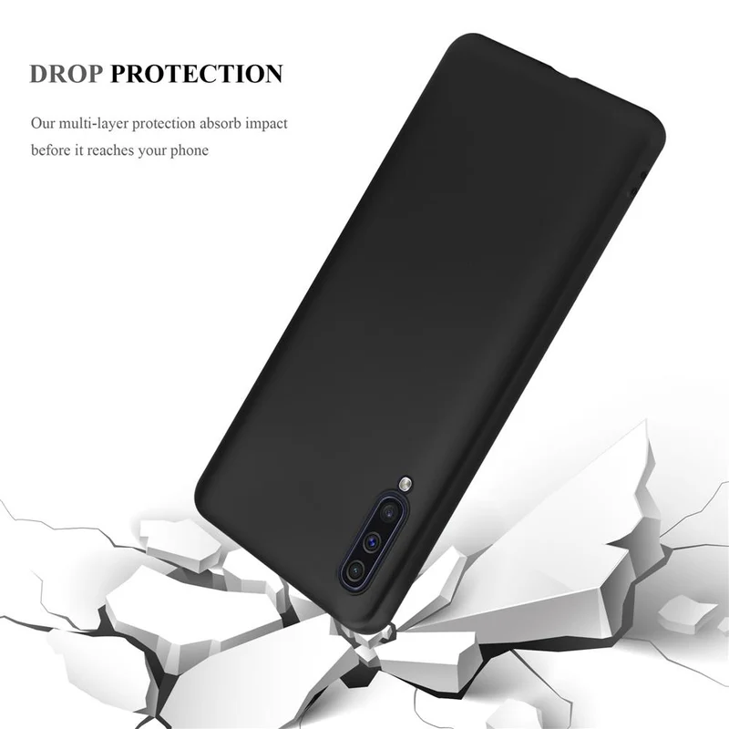Cadorabo Hülle kompatibel mit Samsung Galaxy A50 4G / A50s / A30s Schutzhülle aus flexiblem TPU Silikon