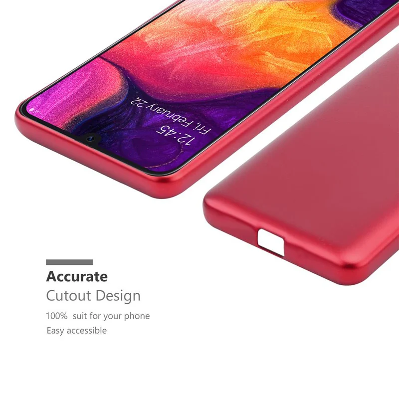Cadorabo Hülle kompatibel mit Samsung Galaxy A50 4G / A50s / A30s Schutzhülle aus flexiblem TPU Silikon