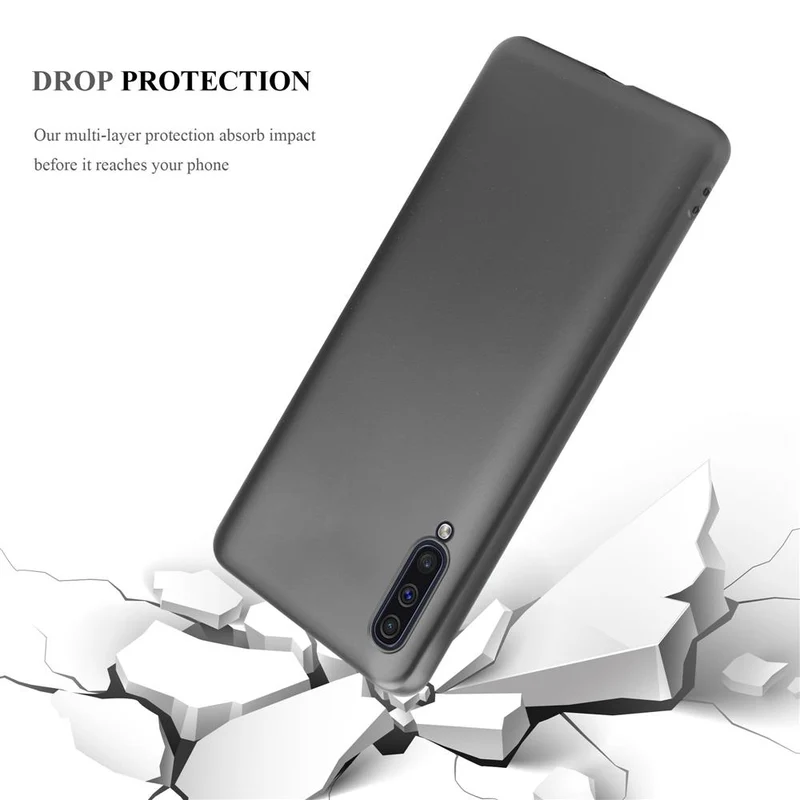 Cadorabo Hülle kompatibel mit Samsung Galaxy A50 4G / A50s / A30s Schutzhülle aus flexiblem TPU Silikon