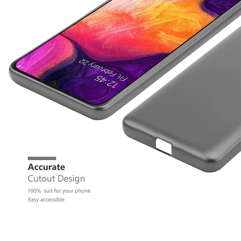 Cadorabo Hülle kompatibel mit Samsung Galaxy A50 4G / A50s / A30s Schutzhülle aus flexiblem TPU Silikon