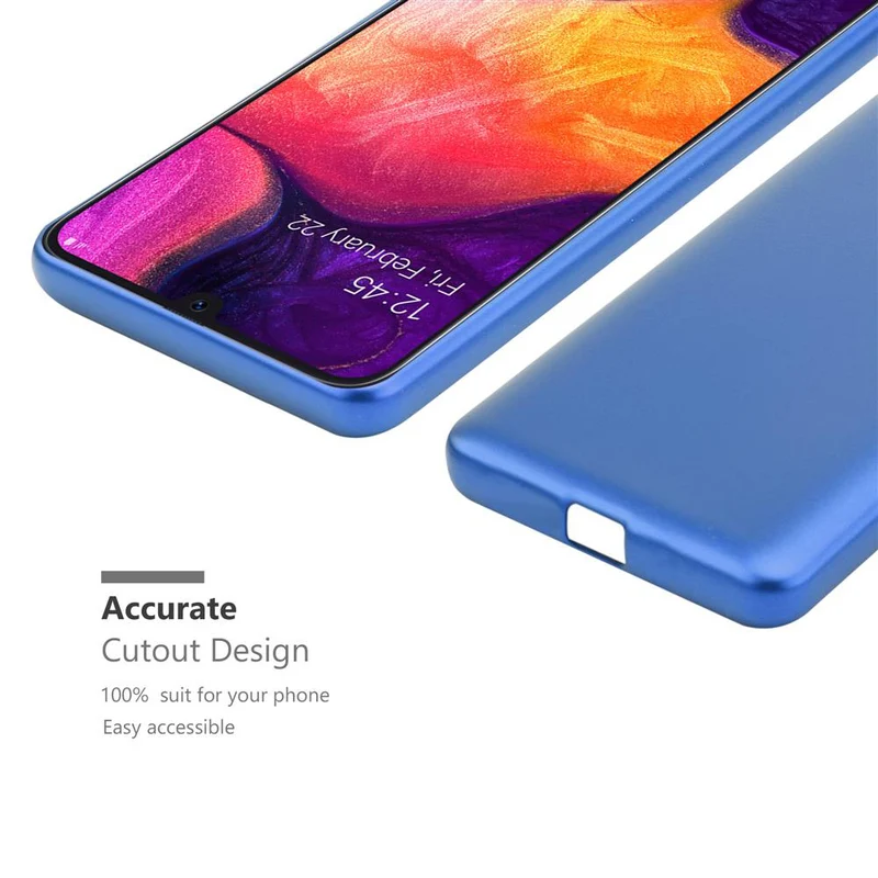 Cadorabo Hülle kompatibel mit Samsung Galaxy A50 4G / A50s / A30s Schutzhülle aus flexiblem TPU Silikon