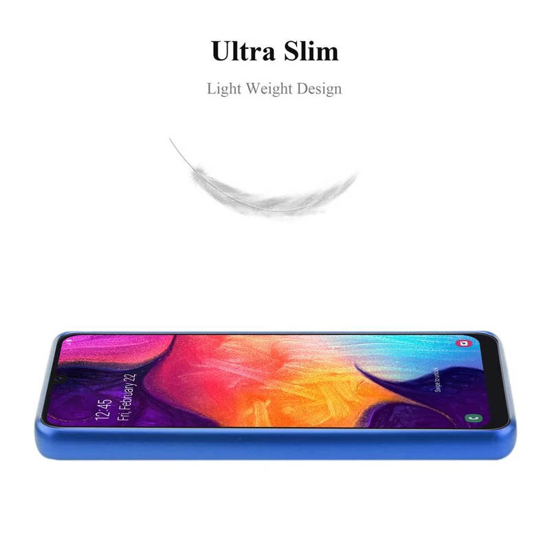 Cadorabo Hülle kompatibel mit Samsung Galaxy A50 4G / A50s / A30s Schutzhülle aus flexiblem TPU Silikon