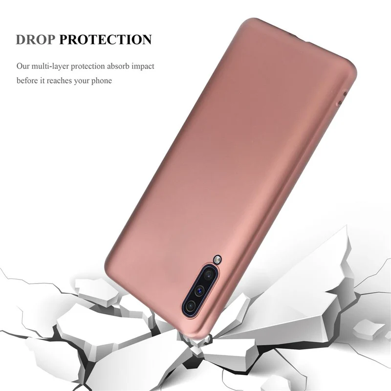 Cadorabo Hülle kompatibel mit Samsung Galaxy A50 4G / A50s / A30s Schutzhülle aus flexiblem TPU Silikon