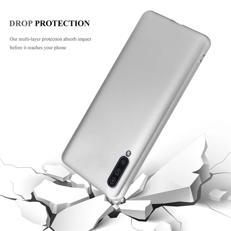 Cadorabo Hülle kompatibel mit Samsung Galaxy A50 4G / A50s / A30s Schutzhülle aus flexiblem TPU Silikon