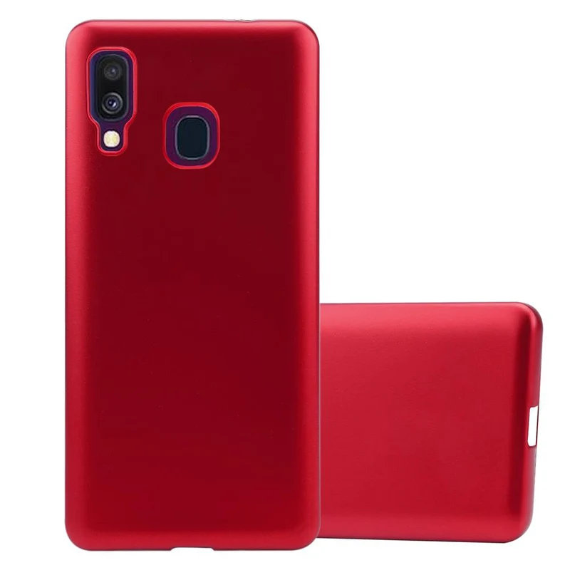 Cadorabo Hülle kompatibel mit Samsung Galaxy A40 Schutzhülle aus flexiblem TPU Silikon