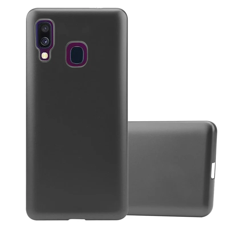 Cadorabo Hülle kompatibel mit Samsung Galaxy A40 Schutzhülle aus flexiblem TPU Silikon