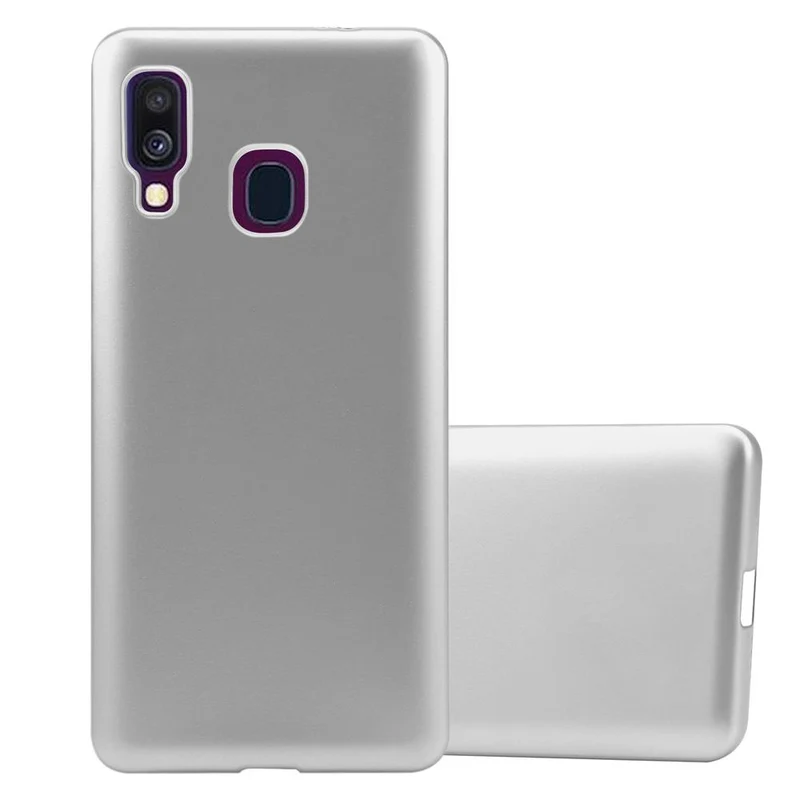 Cadorabo Hülle kompatibel mit Samsung Galaxy A40 Schutzhülle aus flexiblem TPU Silikon
