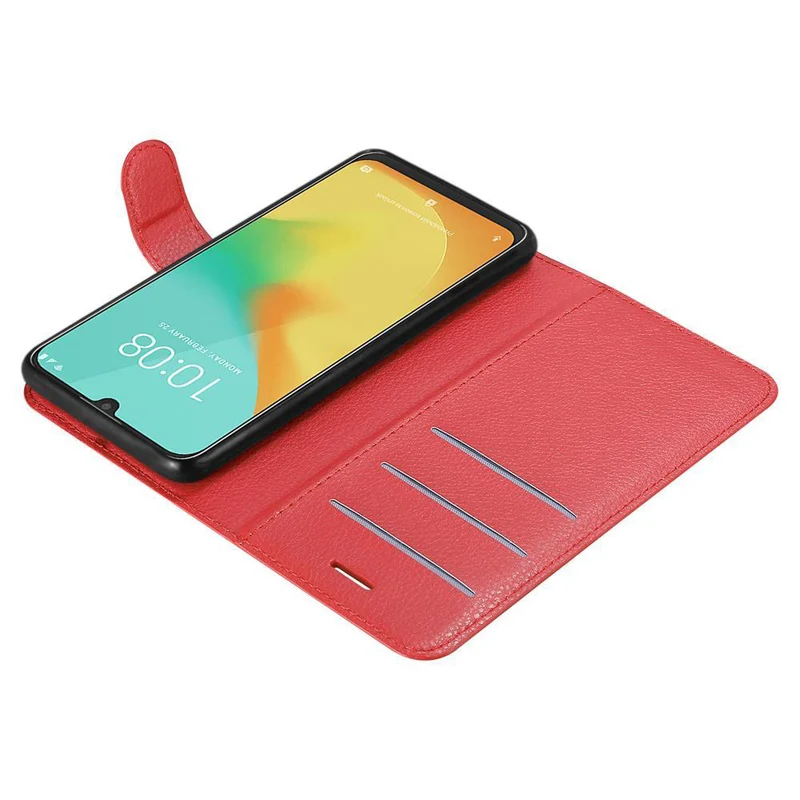 Cadorabo Hülle kompatibel mit ZTE Blade V10 VITA Schutzhülle mit Magnetverschluss, Standfunktion und Kartenfach