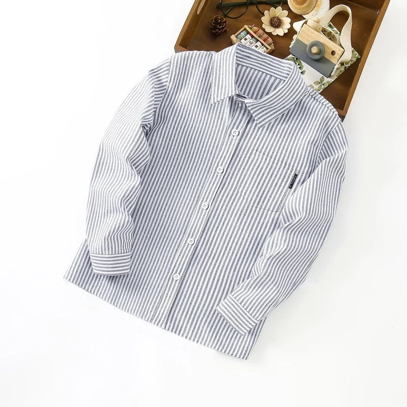 Damen Elegante gestreifte Bluse Drune
