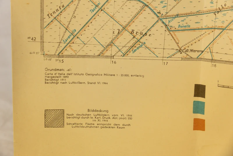 Deutsche Heereskarte 1944