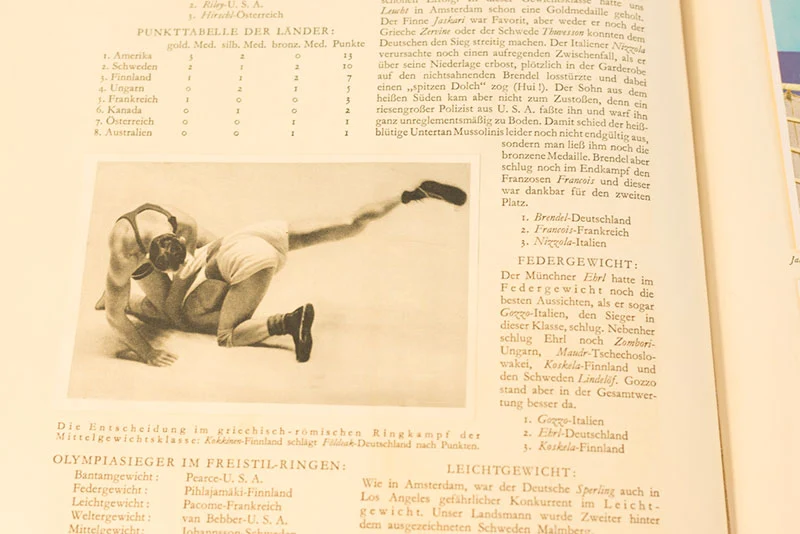 Stickeralbum "Olympia 1932".