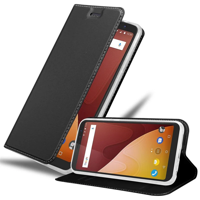 Cadorabo Hülle kompatibel mit WIKO VIEW PRIME Schutzhülle mit Magnetverschluss, Standfunktion und Kartenfach