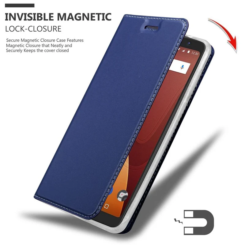 Cadorabo Hülle kompatibel mit WIKO VIEW PRIME Schutzhülle mit Magnetverschluss, Standfunktion und Kartenfach