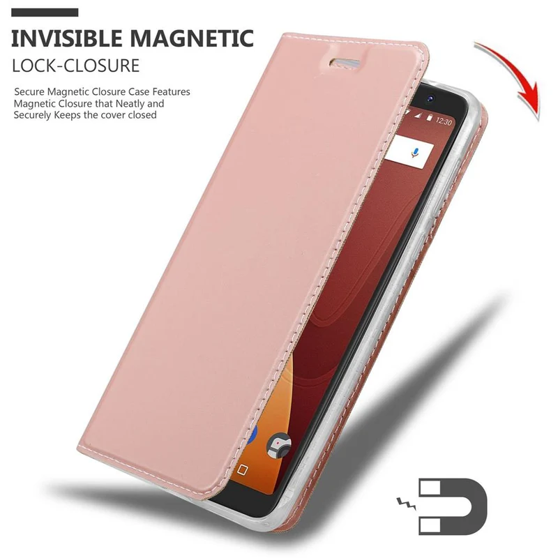 Cadorabo Hülle kompatibel mit WIKO VIEW PRIME Schutzhülle mit Magnetverschluss, Standfunktion und Kartenfach