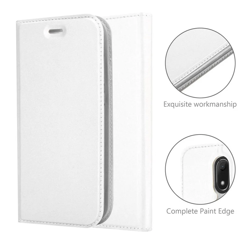 Cadorabo Hülle kompatibel mit WIKO VIEW PRIME Schutzhülle mit Magnetverschluss, Standfunktion und Kartenfach