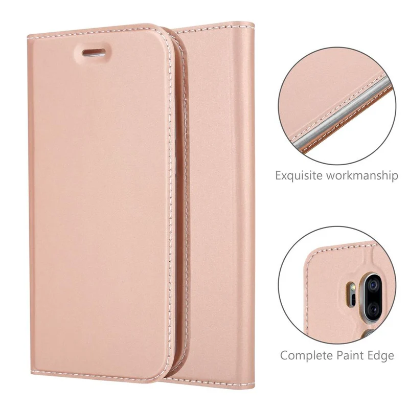 Cadorabo Hülle kompatibel mit LG G7 ThinQ / FIT / ONE Schutzhülle mit Magnetverschluss, Standfunktion und Kartenfach