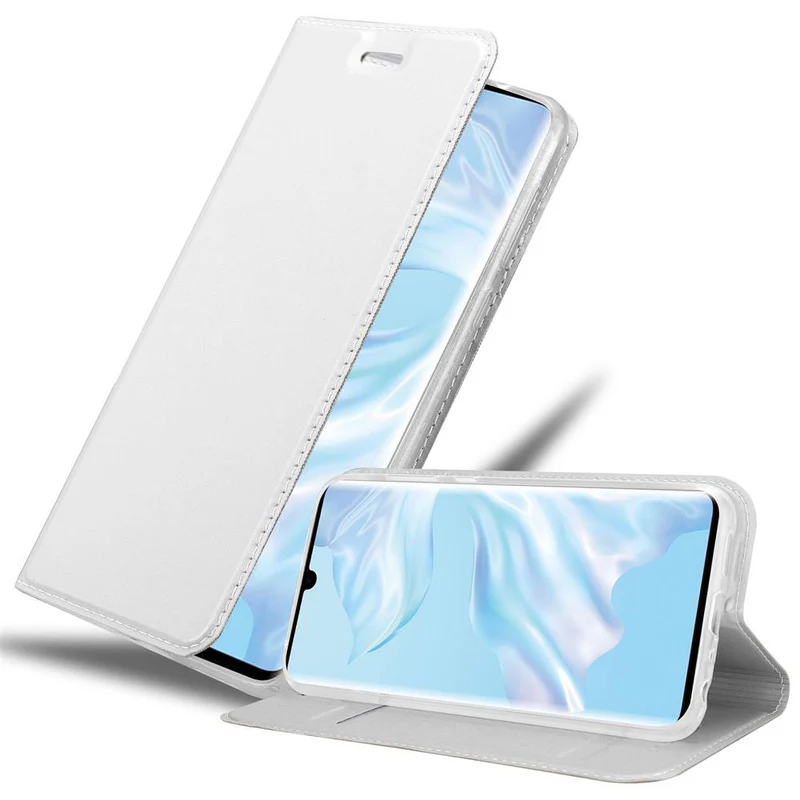 Cadorabo Hülle kompatibel mit Huawei P30 PRO Schutzhülle mit Magnetverschluss, Standfunktion und Kartenfach