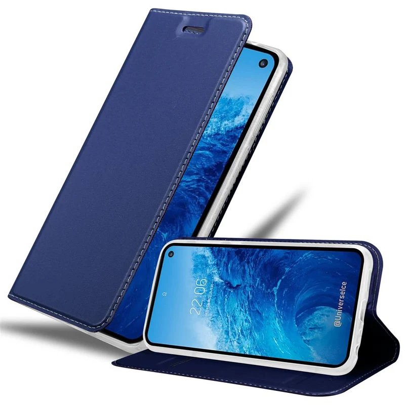 Cadorabo Hülle kompatibel mit Samsung Galaxy S10e Schutzhülle mit Magnetverschluss, Standfunktion und Kartenfach