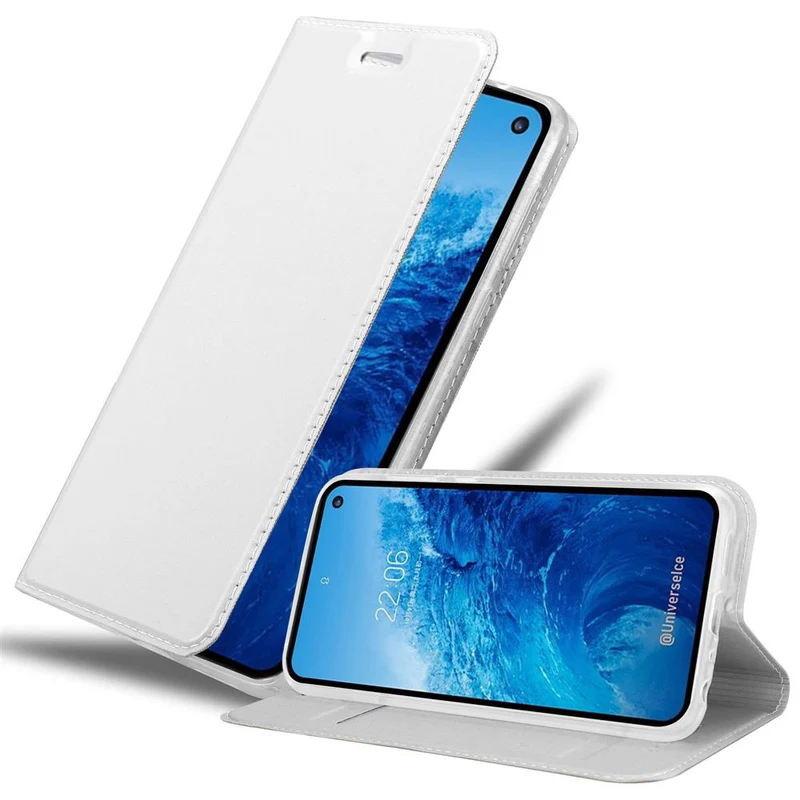 Cadorabo Hülle kompatibel mit Samsung Galaxy S10e Schutzhülle mit Magnetverschluss, Standfunktion und Kartenfach