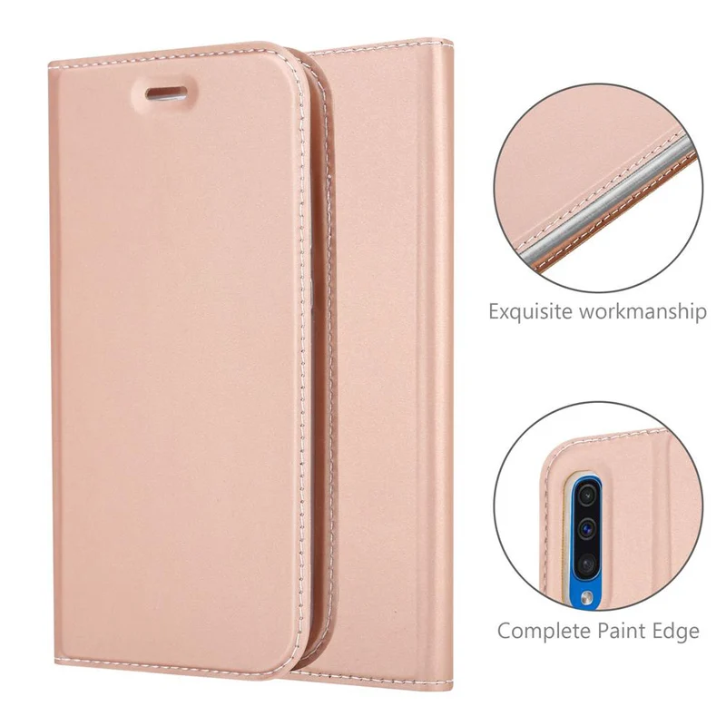 Cadorabo Hülle kompatibel mit Samsung Galaxy A50 4G / A50s / A30s Schutzhülle mit Magnetverschluss, Standfunktion und Kartenfach