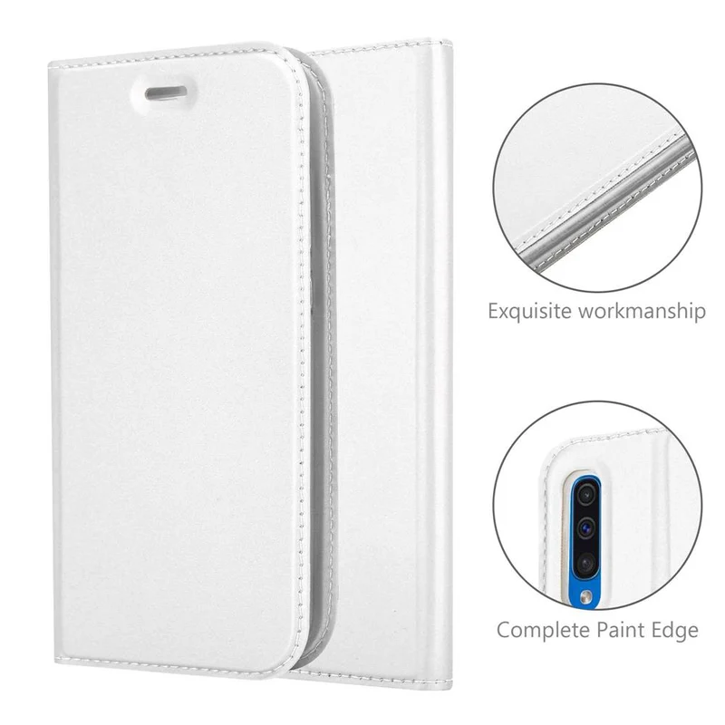 Cadorabo Hülle kompatibel mit Samsung Galaxy A50 4G / A50s / A30s Schutzhülle mit Magnetverschluss, Standfunktion und Kartenfach