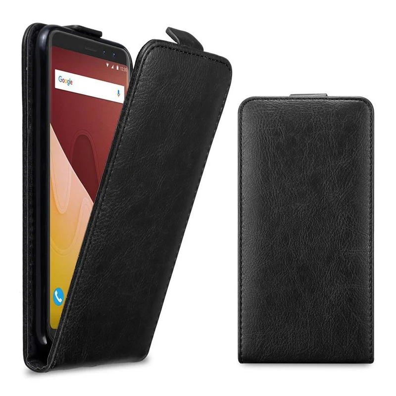 Cadorabo Hülle kompatibel mit WIKO VIEW PRIME Schutzhülle im Flip Design mit Magnetverschluss