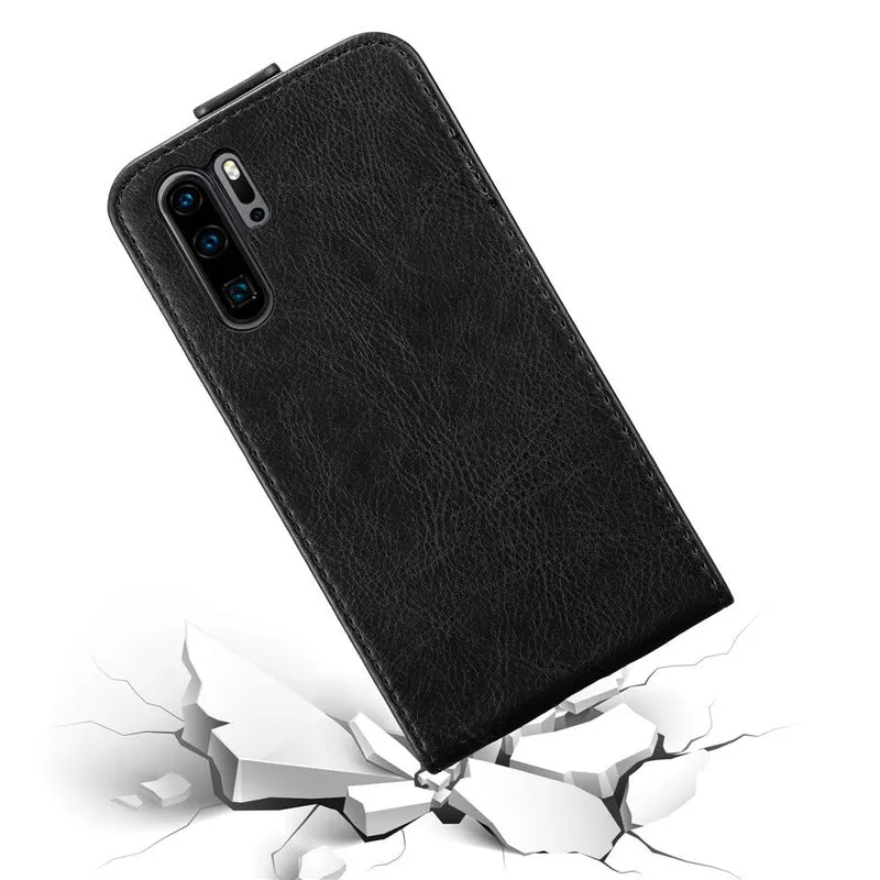 Cadorabo Hülle kompatibel mit Huawei P30 PRO Schutzhülle im Flip Design mit Magnetverschluss