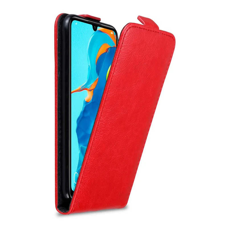Cadorabo Hülle kompatibel mit Huawei P30 LITE Schutzhülle im Flip Design mit Magnetverschluss
