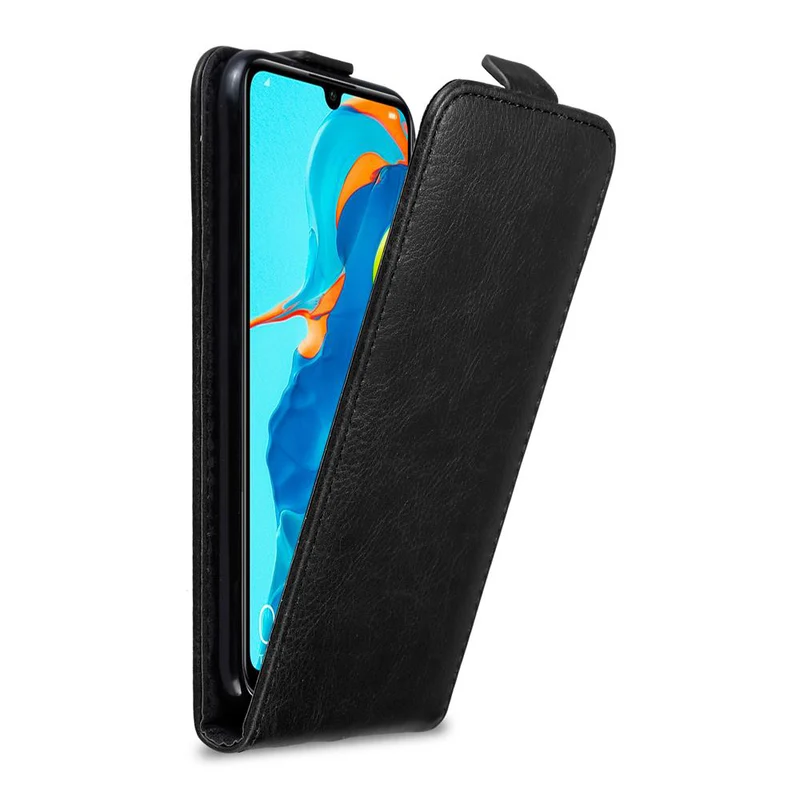 Cadorabo Hülle kompatibel mit Huawei P30 LITE Schutzhülle im Flip Design mit Magnetverschluss