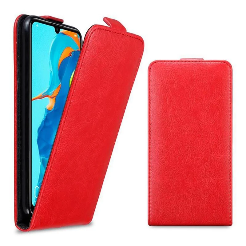 Cadorabo Hülle kompatibel mit Huawei P30 LITE Schutzhülle im Flip Design mit Magnetverschluss