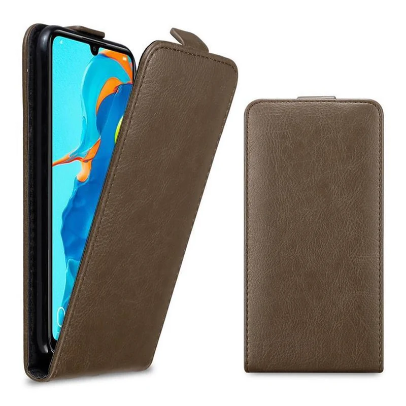 Cadorabo Hülle kompatibel mit Huawei P30 LITE Schutzhülle im Flip Design mit Magnetverschluss