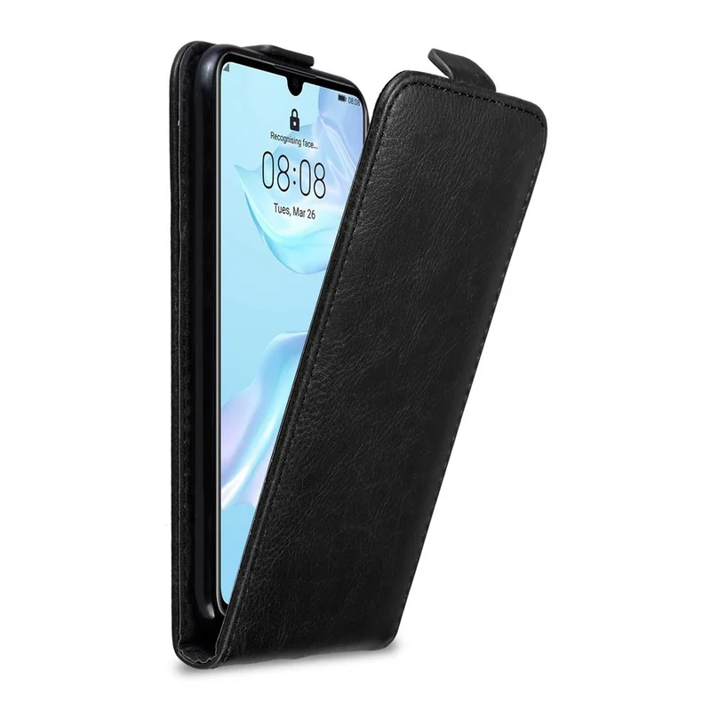 Cadorabo Hülle kompatibel mit Huawei P30 Schutzhülle im Flip Design mit Magnetverschluss