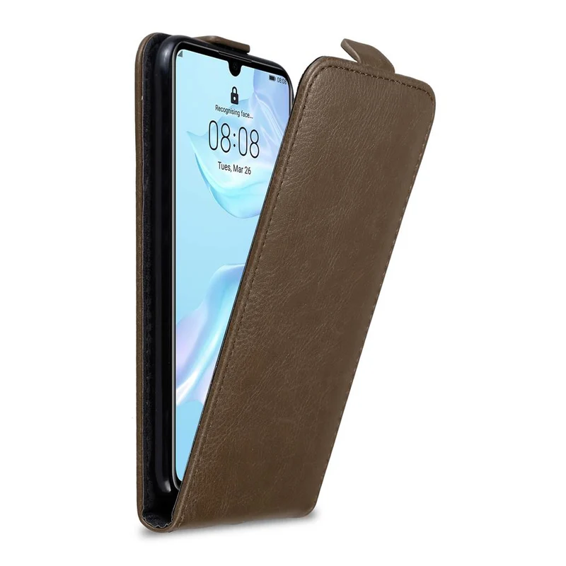 Cadorabo Hülle kompatibel mit Huawei P30 Schutzhülle im Flip Design mit Magnetverschluss