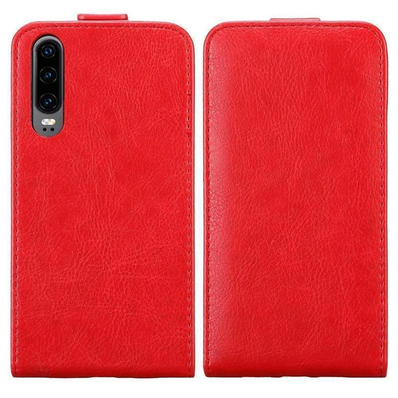 Cadorabo Hülle kompatibel mit Huawei P30 Schutzhülle im Flip Design mit Magnetverschluss