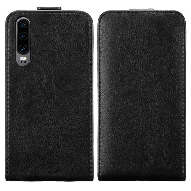 Cadorabo Hülle kompatibel mit Huawei P30 Schutzhülle im Flip Design mit Magnetverschluss