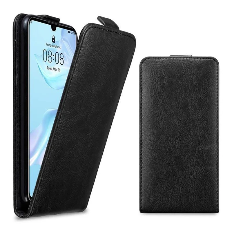 Cadorabo Hülle kompatibel mit Huawei P30 Schutzhülle im Flip Design mit Magnetverschluss