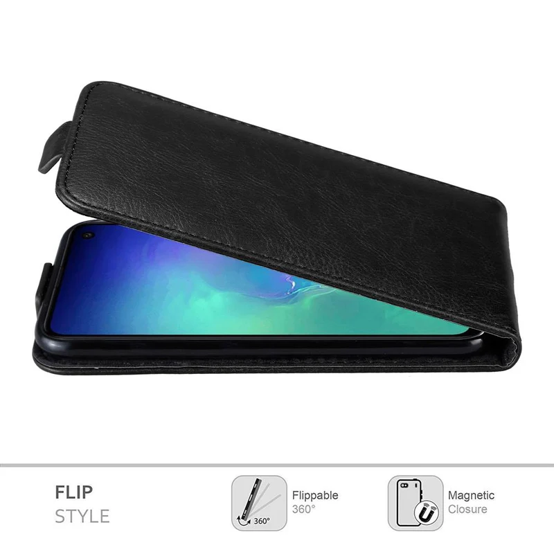 Cadorabo Hülle kompatibel mit Samsung Galaxy S10e Schutzhülle im Flip Design mit Magnetverschluss