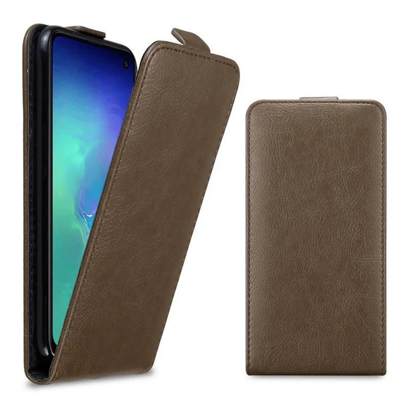 Cadorabo Hülle kompatibel mit Samsung Galaxy S10e Schutzhülle im Flip Design mit Magnetverschluss
