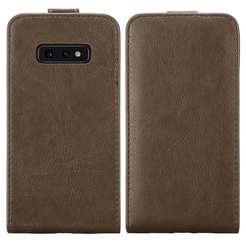 Cadorabo Hülle kompatibel mit Samsung Galaxy S10e Schutzhülle im Flip Design mit Magnetverschluss