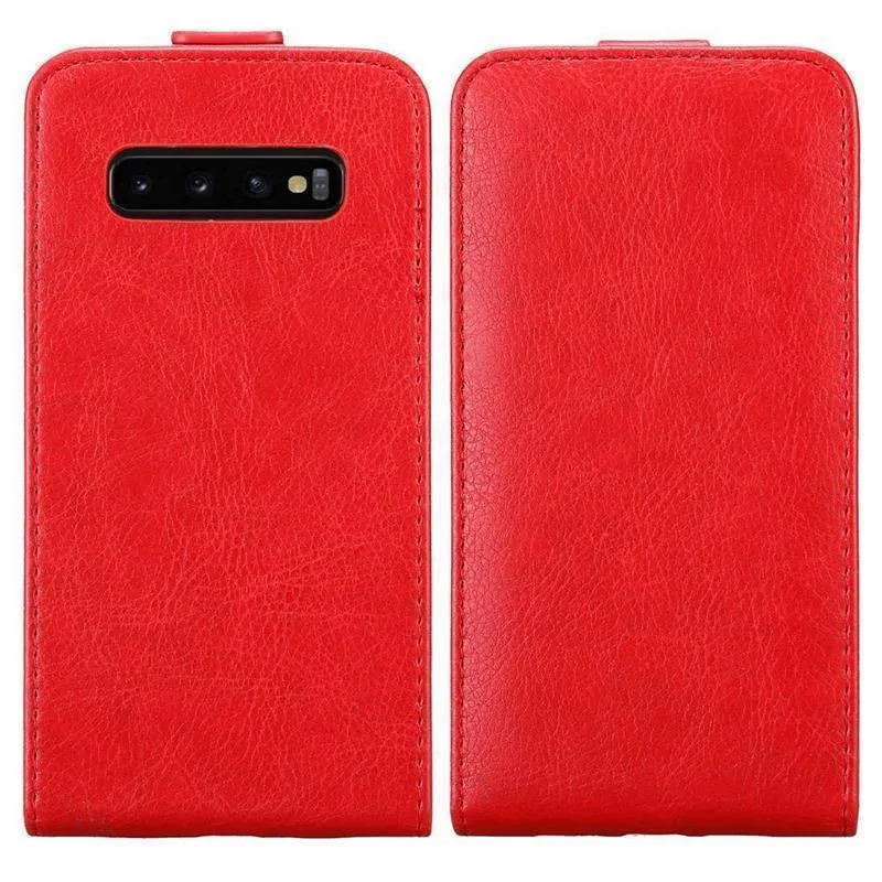 Cadorabo Hülle kompatibel mit Samsung Galaxy S10 PLUS Schutzhülle im Flip Design mit Magnetverschluss