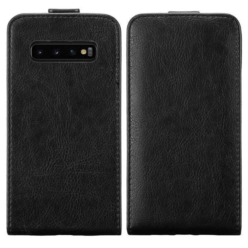 Cadorabo Hülle kompatibel mit Samsung Galaxy S10 4G Schutzhülle im Flip Design mit Magnetverschluss