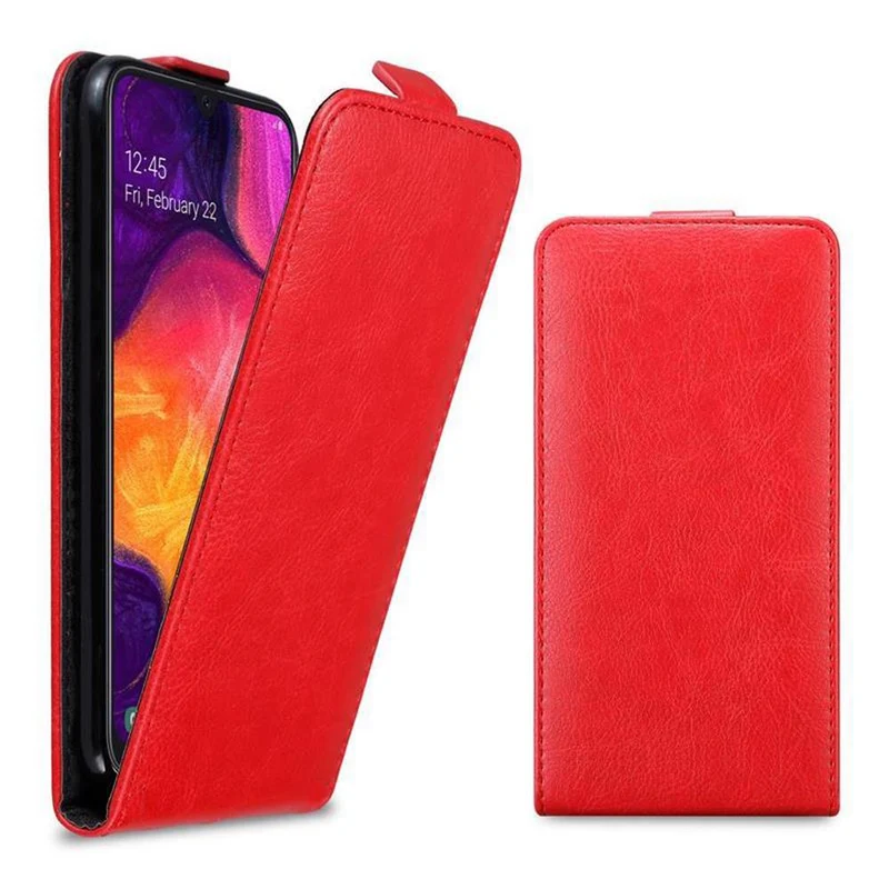 Cadorabo Hülle kompatibel mit Samsung Galaxy A50 4G / A50s / A30s Schutzhülle im Flip Design mit Magnetverschluss