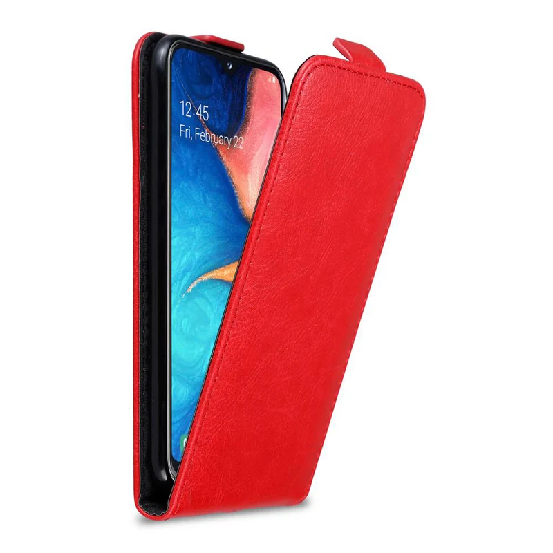 Cadorabo Hülle kompatibel mit Samsung Galaxy A10e / A20e Schutzhülle im Flip Design mit Magnetverschluss