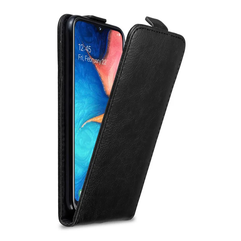 Cadorabo Hülle kompatibel mit Samsung Galaxy A10e / A20e Schutzhülle im Flip Design mit Magnetverschluss