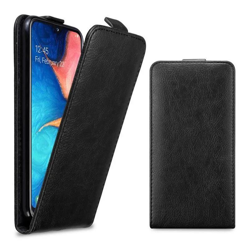 Cadorabo Hülle kompatibel mit Samsung Galaxy A10e / A20e Schutzhülle im Flip Design mit Magnetverschluss