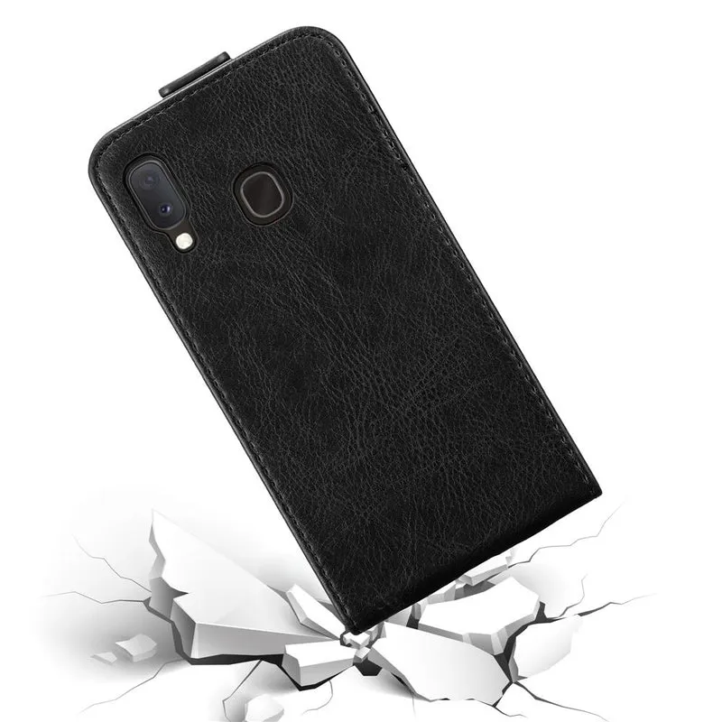 Cadorabo Hülle kompatibel mit Samsung Galaxy A10e / A20e Schutzhülle im Flip Design mit Magnetverschluss