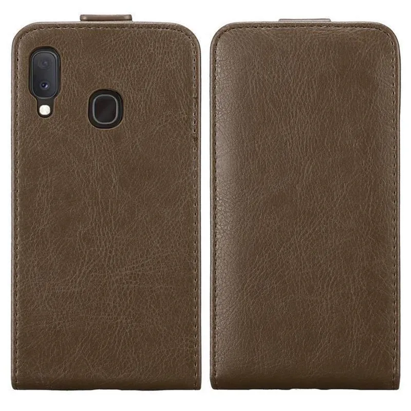 Cadorabo Hülle kompatibel mit Samsung Galaxy A10e / A20e Schutzhülle im Flip Design mit Magnetverschluss