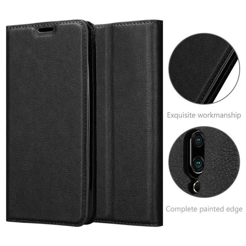 Cadorabo Hülle kompatibel mit MEIZU 16S Schutzhülle mit Magnetverschluss, Standfunktion und Kartenfach
